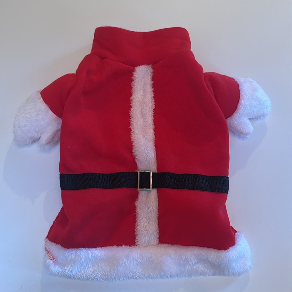 NWOT Santa Clause Christmas Pet Costume & Hat
